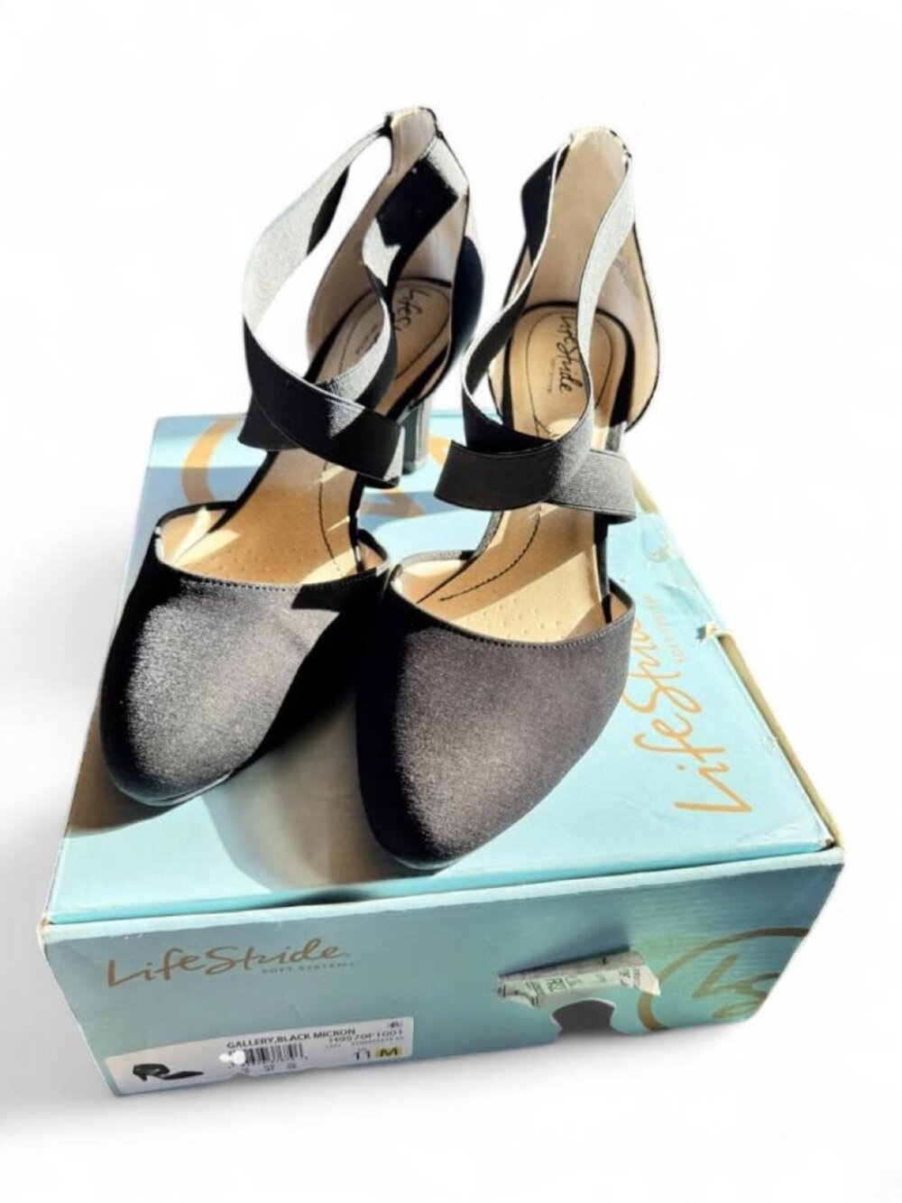Size 11 LifeStride Women's Gallery Pump Black